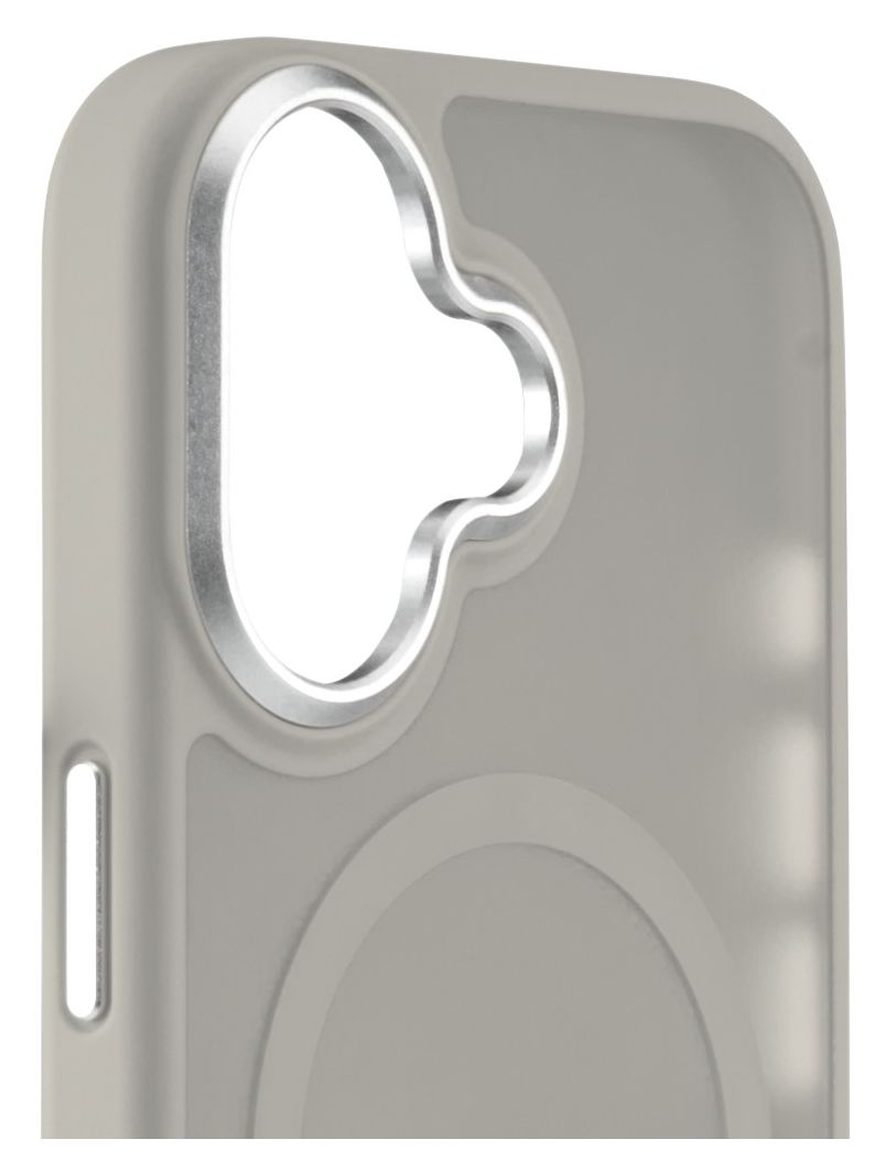 Hybrid Case Cover für Apple iPhone 17  (Sand) 