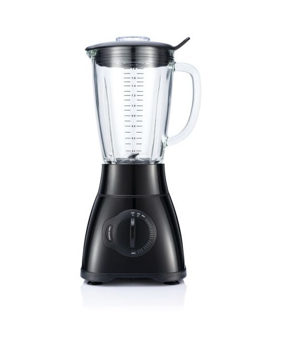 BLP-1200B 1,6 l Standmixer 1200 W (Schwarz, Transparent) 
