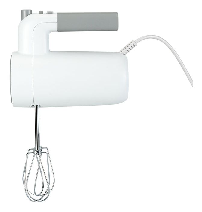 Easy Handmixer 350 W 5 Stufen  (Grau, Weiß) 