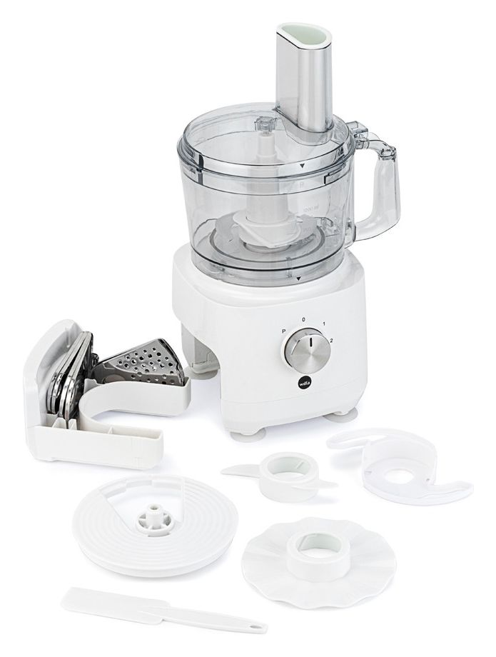 FP2-1000W 1000 W Küchenmaschine 1,2 l  (Transparent, Weiß) 