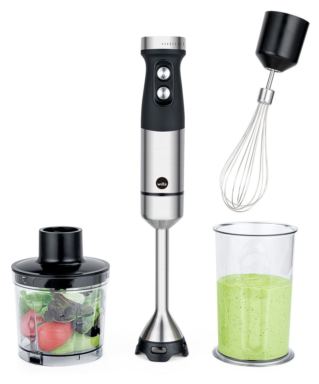 Fusion 1000 Stabmixer 1000 W  (Schwarz, Stahl) 