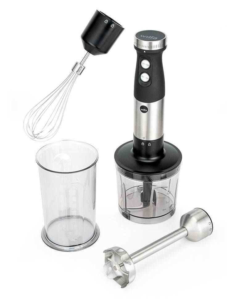 Fusion Set Tragbarer Mixer 1000 W  (Schwarz, Stahl) 