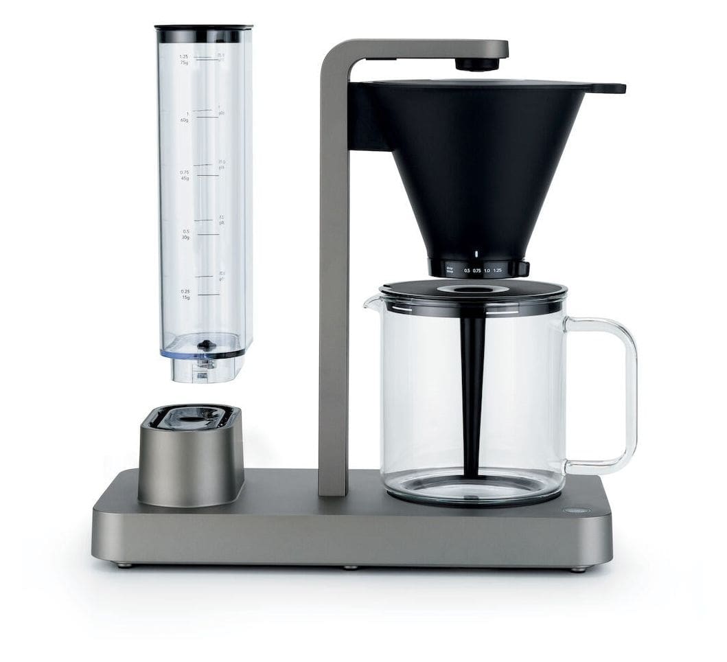 Performance CM7T-125 10 Tassen Filterkaffeemaschine 1,2 l  (Grau) 