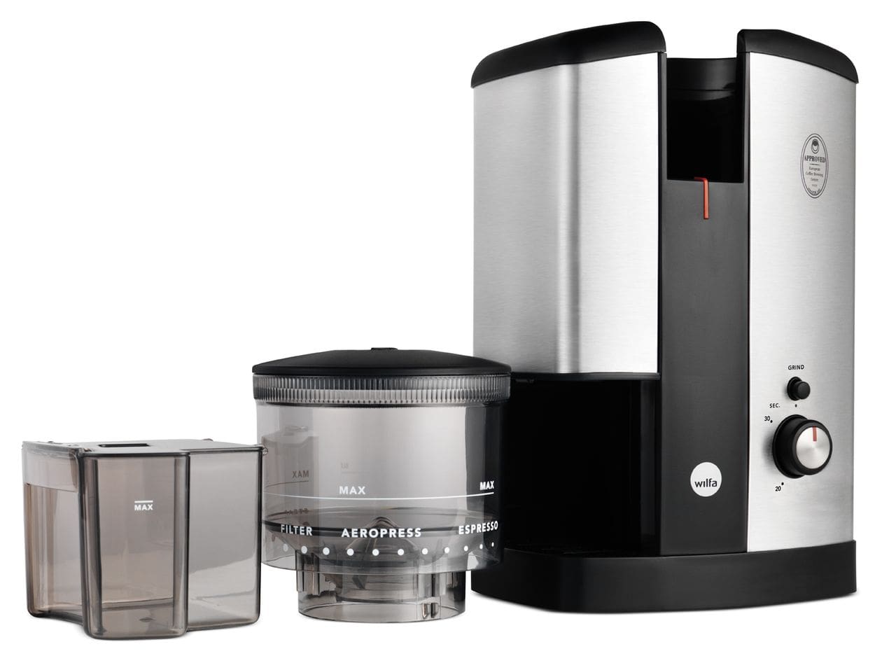 Svart Nymalt WSCG-2 Kaffeemühle  (Schwarz, Edelstahl) 