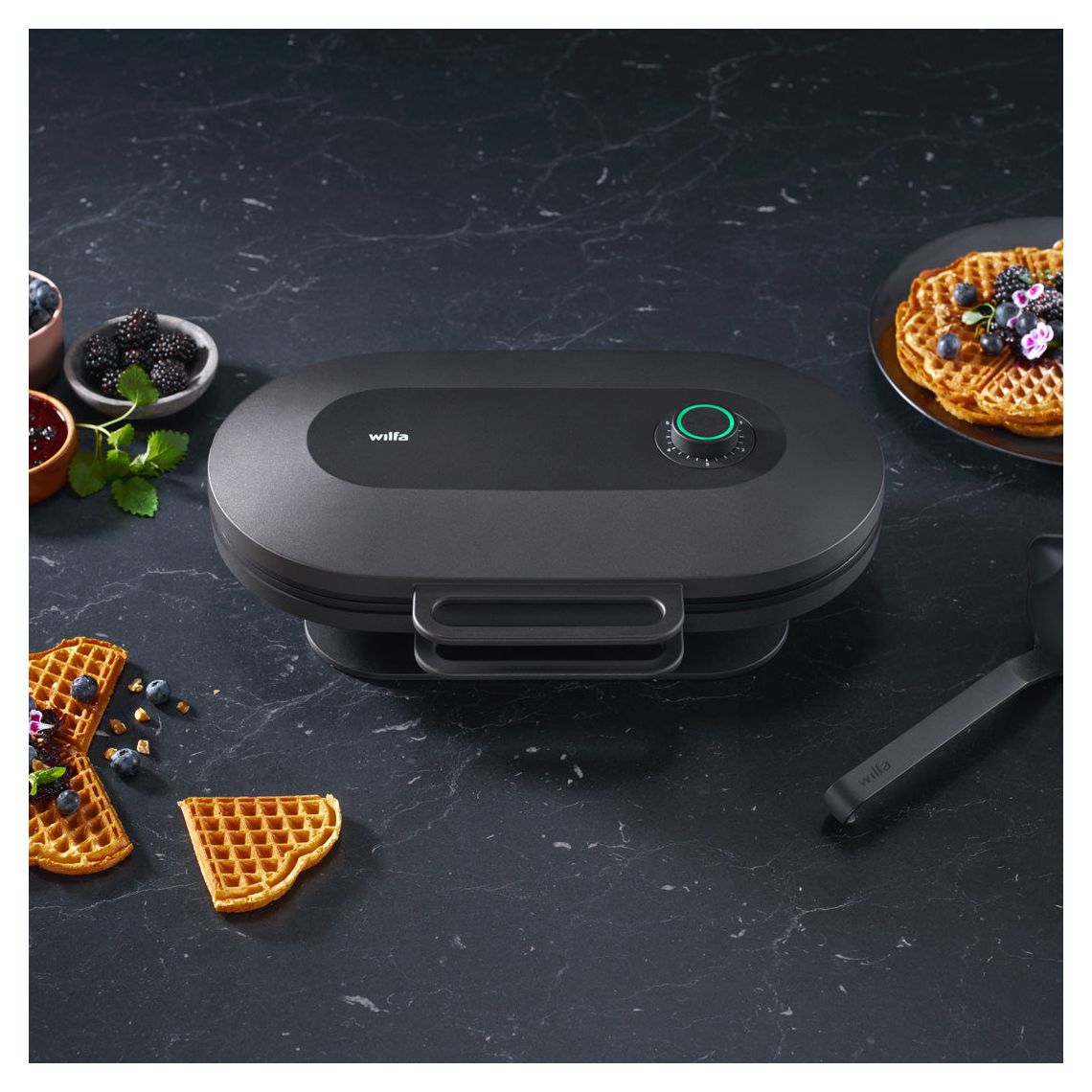WM5DB-200P Joy Double Waffeleisen Herz (Form) für 10 Waffel(n) 1500 W 