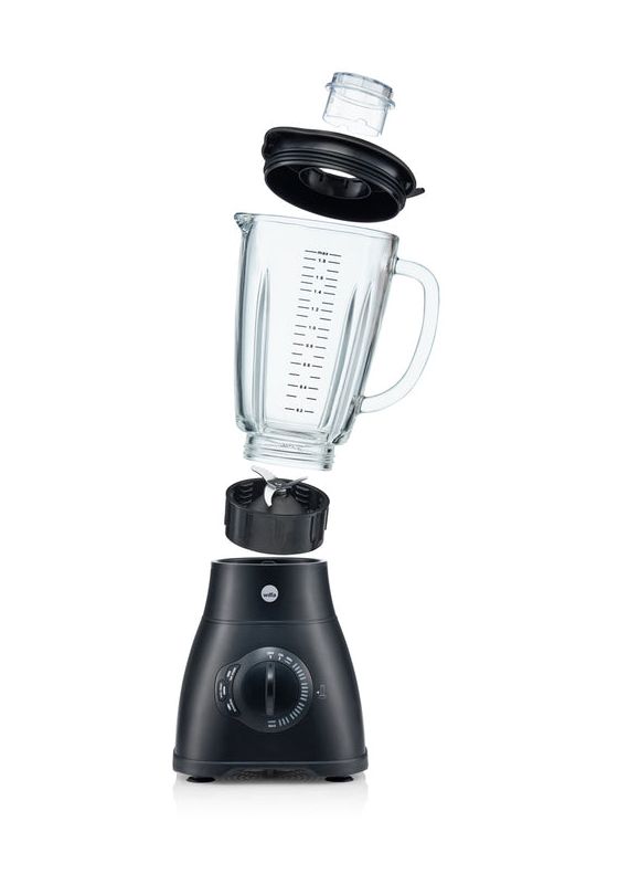 Xplode 1500 auto 1,8 l Standmixer 3 Geschwindigkeiten 1200 W (Schwarz, Transparent) 