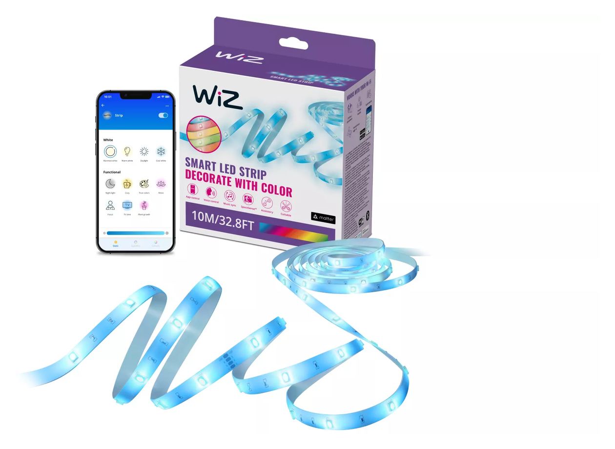 LED-Lichtleiste 10 m LED Intelligenter Leuchtstreifen 10000 mm Multi 