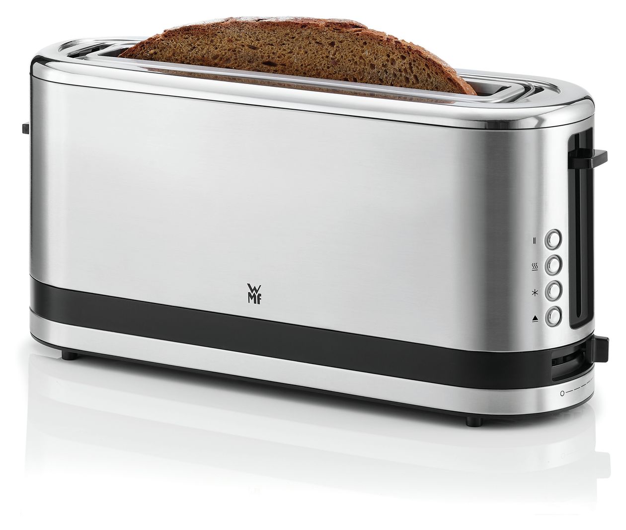 KÜCHENminis Toaster 900 W 2 Scheibe(n) 7 Stufen  (Edelstahl) 
