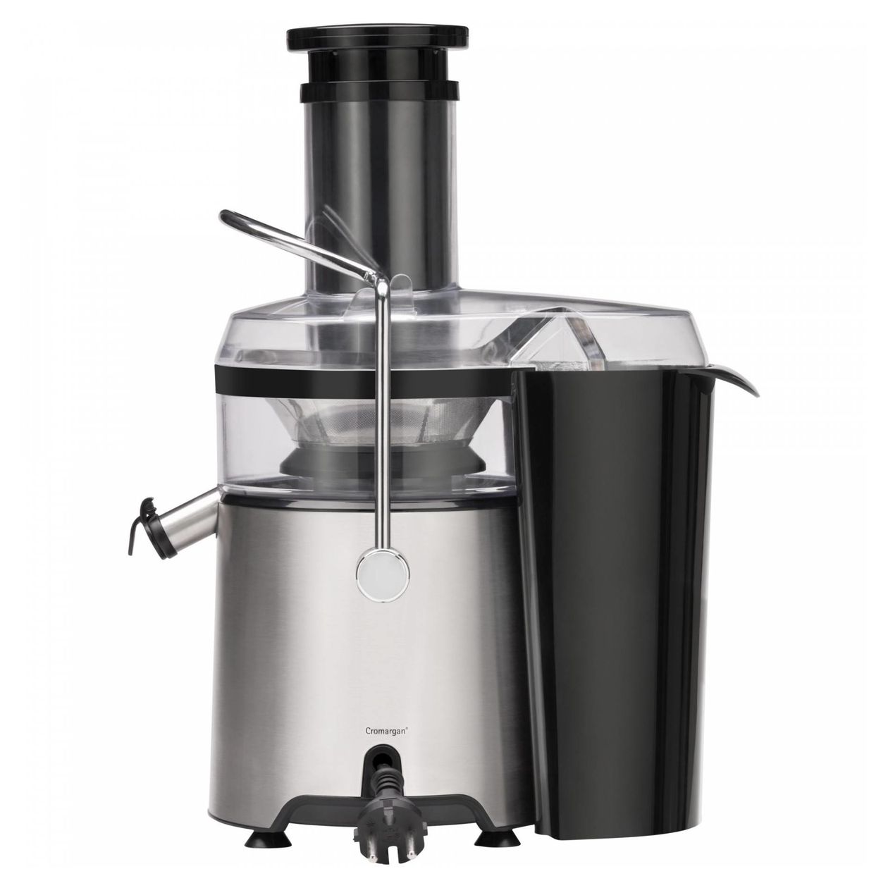 Kult X Entsafter 500 W  (Schwarz, Edelstahl) 