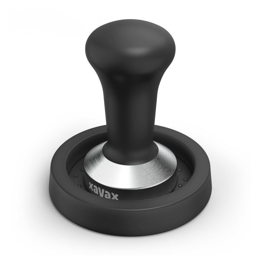 111276 Kaffee-Tamper 51mm  Stampfer  (Schwarz, Edelstahl) 
