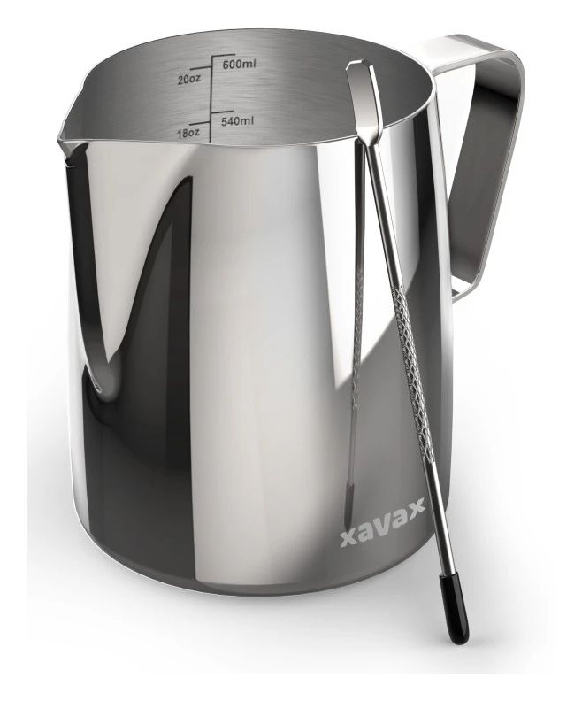 111280 Barista-Milchkännchen 600ml  Karaffe  (Silber) 