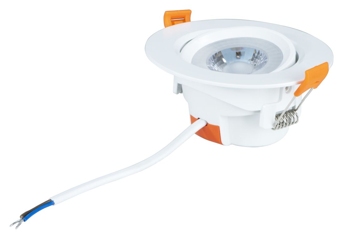 112695 Einbaustrahler LED Warmweiß (3000K) Warmweiß AC 