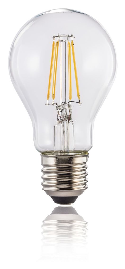 112801 LED Lampe Tropfen E27 EEK: E 806 lm Warmweiß (2700K) entspricht 60 W Dimmbar 