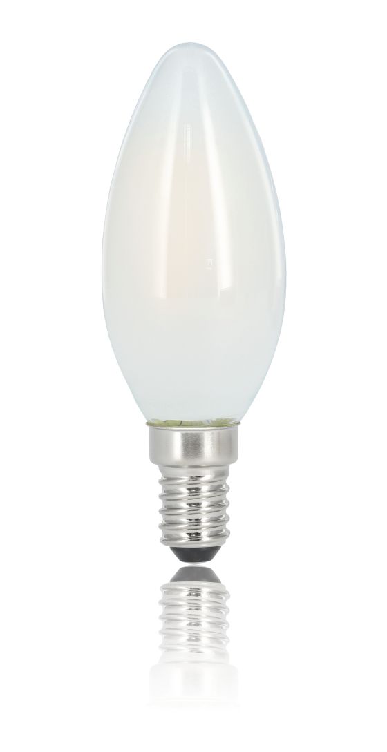 112906 LED Lampe Kerze E14 EEK: E 470 lm Warmweiß (2700K) entspricht 40 W 