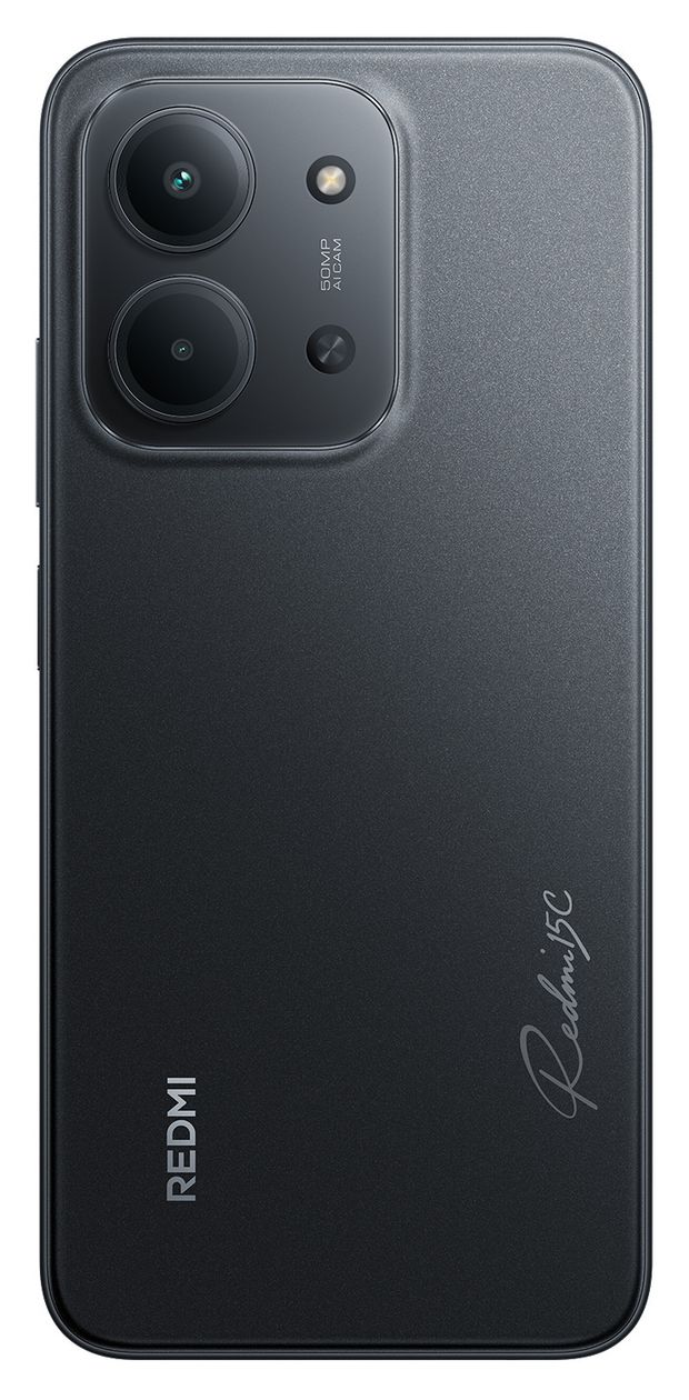 Redmi 15C 128 GB 4G Smartphone 17,5 cm (6.9 Zoll) 50 MP Dual Kamera (Midnight Black) 