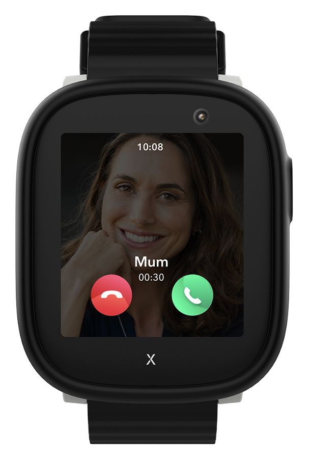 X6Play Digital  Smartwatch Rechteckig IP68 4G  (Schwarz) 