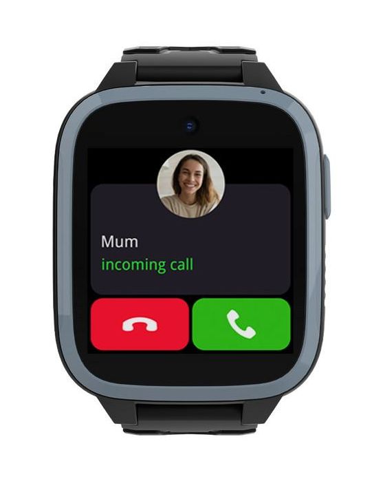 XGO3 Digital Smartwatch Quadratisch IP68 4G  (Schwarz) 
