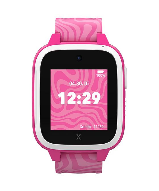XGO3 Gen 2 Digital  Smartwatch Rechteckig IP68 4G  (Pink) 