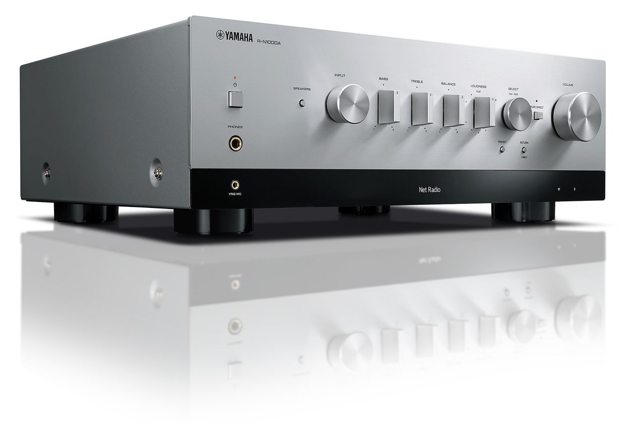 R-N1000A AM, DAB, DAB+, FM Receiver 220 W  (Silber) 