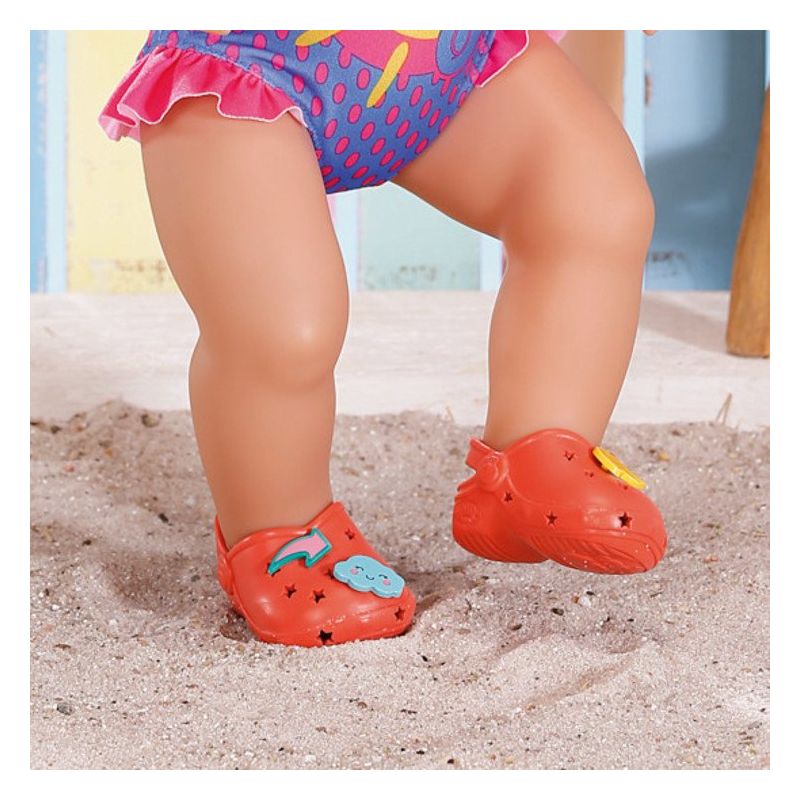 BABY born Holiday mit Pins  Puppenschuhe 