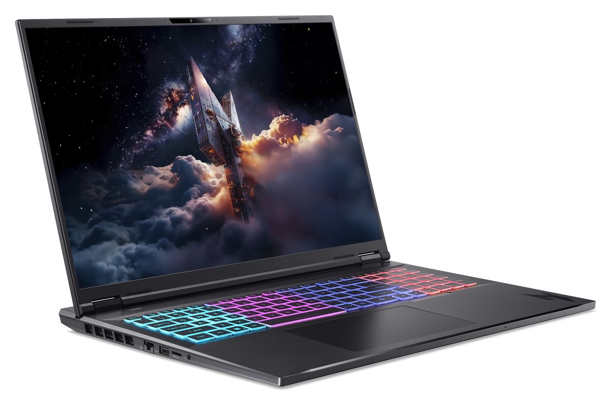 Nitro AI AN18-61-R31H WUXGA Notebook 45,7 cm (18 Zoll) 1920 x 1200 Pixel 16 GB Ram 1 TB SSD Windows 11 Home AMD Ryzen 7 max. 5 GHz NVIDIA GeForce RTX 5050  (Schwarz) 