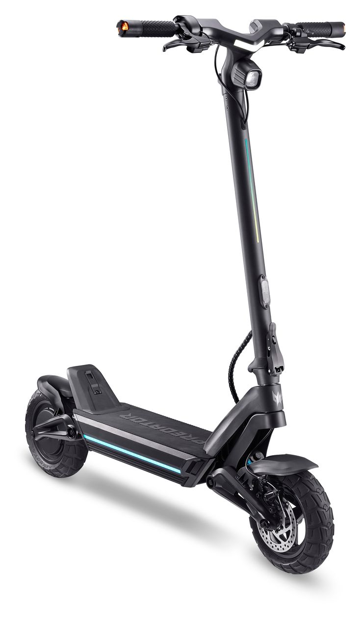 PES027 500 W E-Scooter 624 Wh bis 70 km Reichweite 26,5 kg  (Schwarz) 