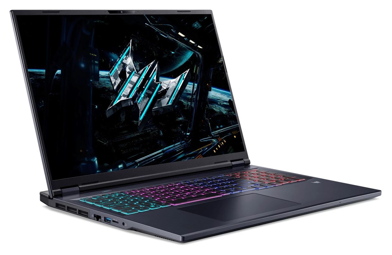 Predator Helios Neo AI PHN18-I71-925X WQXGA Notebook 45,7 cm (18 Zoll) 2560 x 1600 Pixel 32 GB Ram 1 TB SSD Windows 11 Home Intel Core Ultra 9 max. 5,5 GHz NVIDIA GeForce RTX 5070  (Schwarz) 