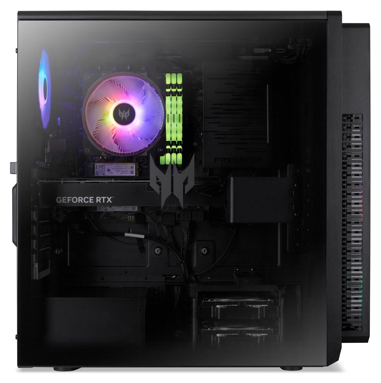 Predator Orion 5000 PO5-660 PC 5,3 GHz Intel Core Ultra 7 32 GB Ram 2 TB SSD Windows 11 Home NVIDIA GeForce RTX 5070 