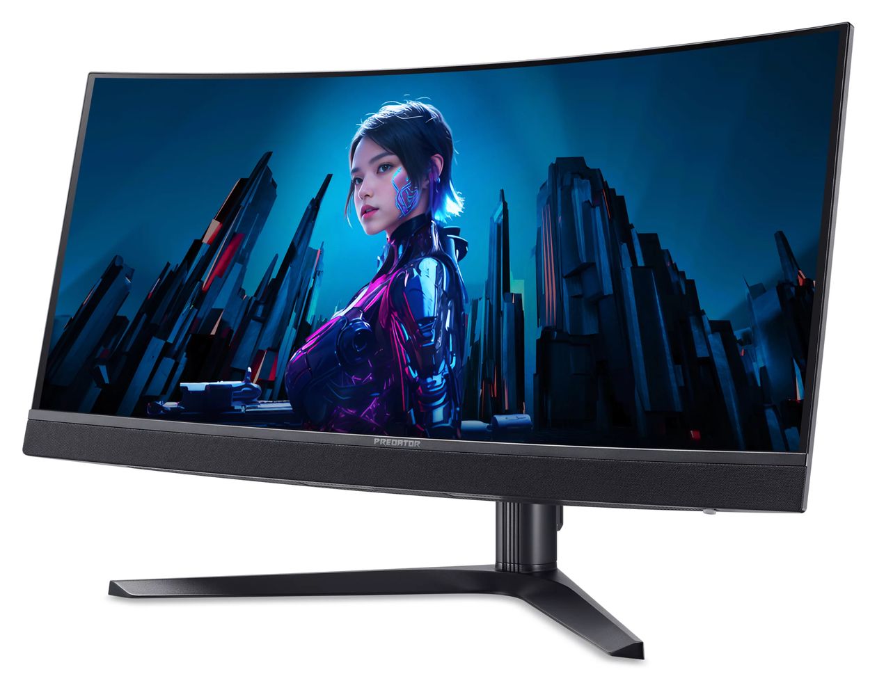 Predator X34F1BMIIPPHUZX Quad HD Monitor 21:9  (Schwarz) 