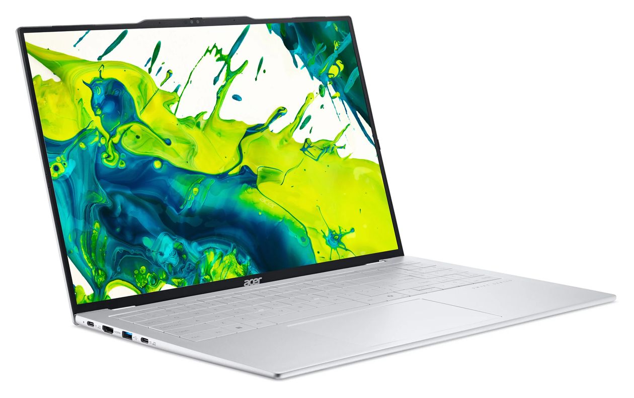Swift Air SFA16-61M-R1FY WUXGA Notebook 40,6 cm (16 Zoll) 32 GB RAM 1 TB SSD Windows 11 Home AMD Ryzen 5  (Silber) 