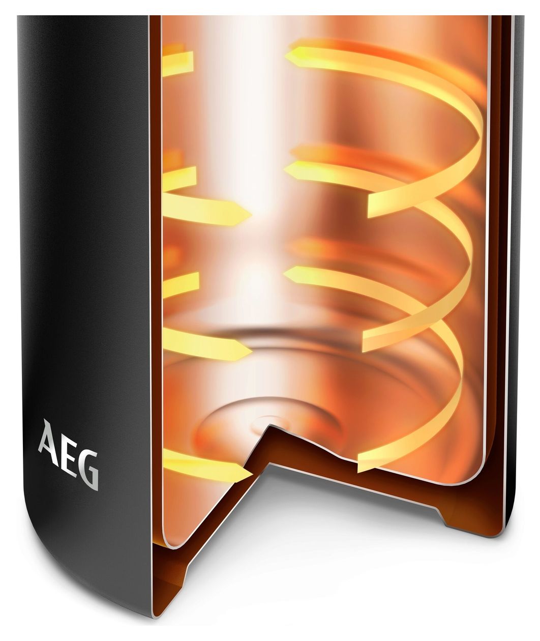 ATHJ02 Thermosflasche 1 l   (Schwarz) 