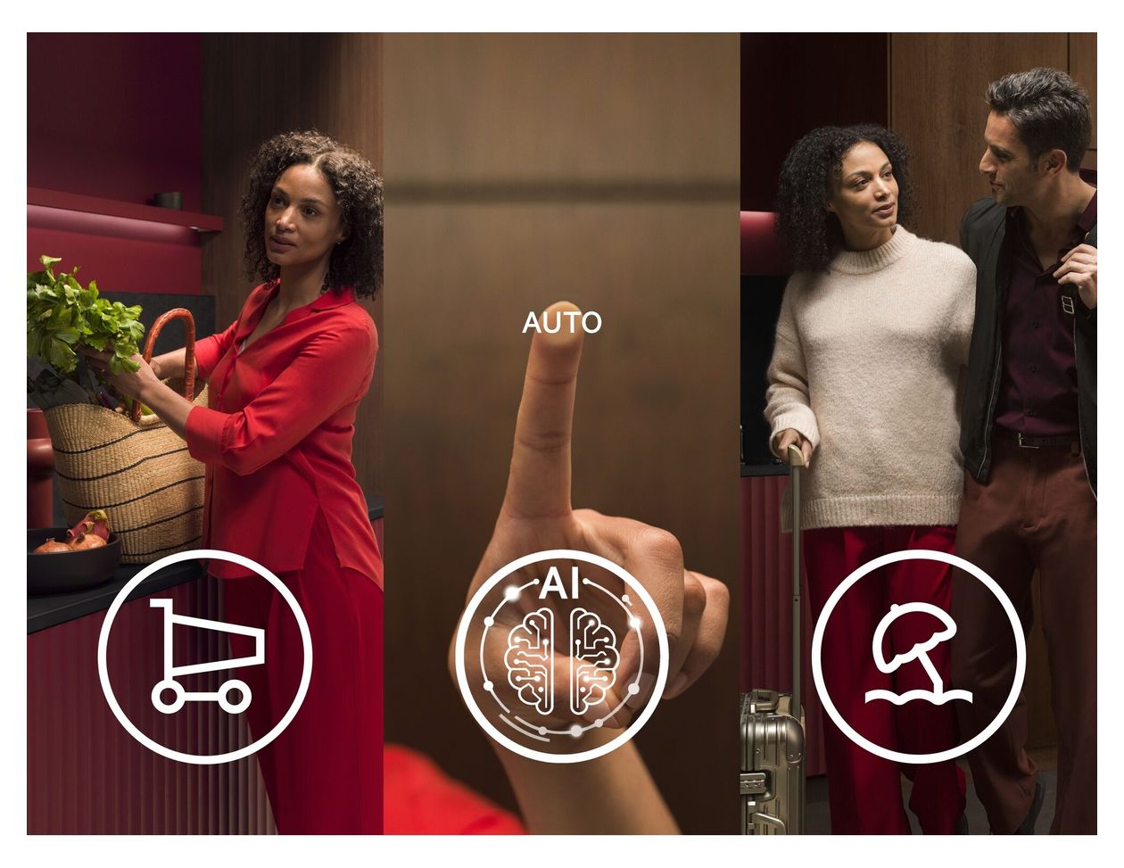 Serie 7000 TC7CS181DS 186 l / 62 l 178 cm Einbau Kühl-/Gefrierkombination 173 kWh 