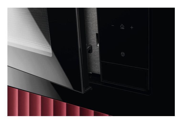 TS5GM251EB Einbau-Mikrowelle 900 W Größe: mittel 8 Stufen Dampfgaren Grill (Schwarz) 