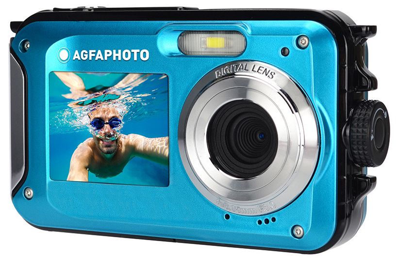 Realishot WP8000  Kompaktkamera (Blau) 