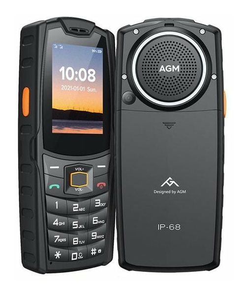 M6 4G Smartphone 6,1 cm (2.4 Zoll 0,3 MP Dual Sim  (Schwarz) 