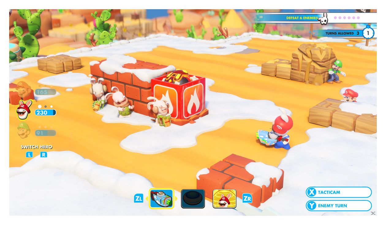 Mario + Rabbids Kingdom Battle (Nintendo Switch) 
