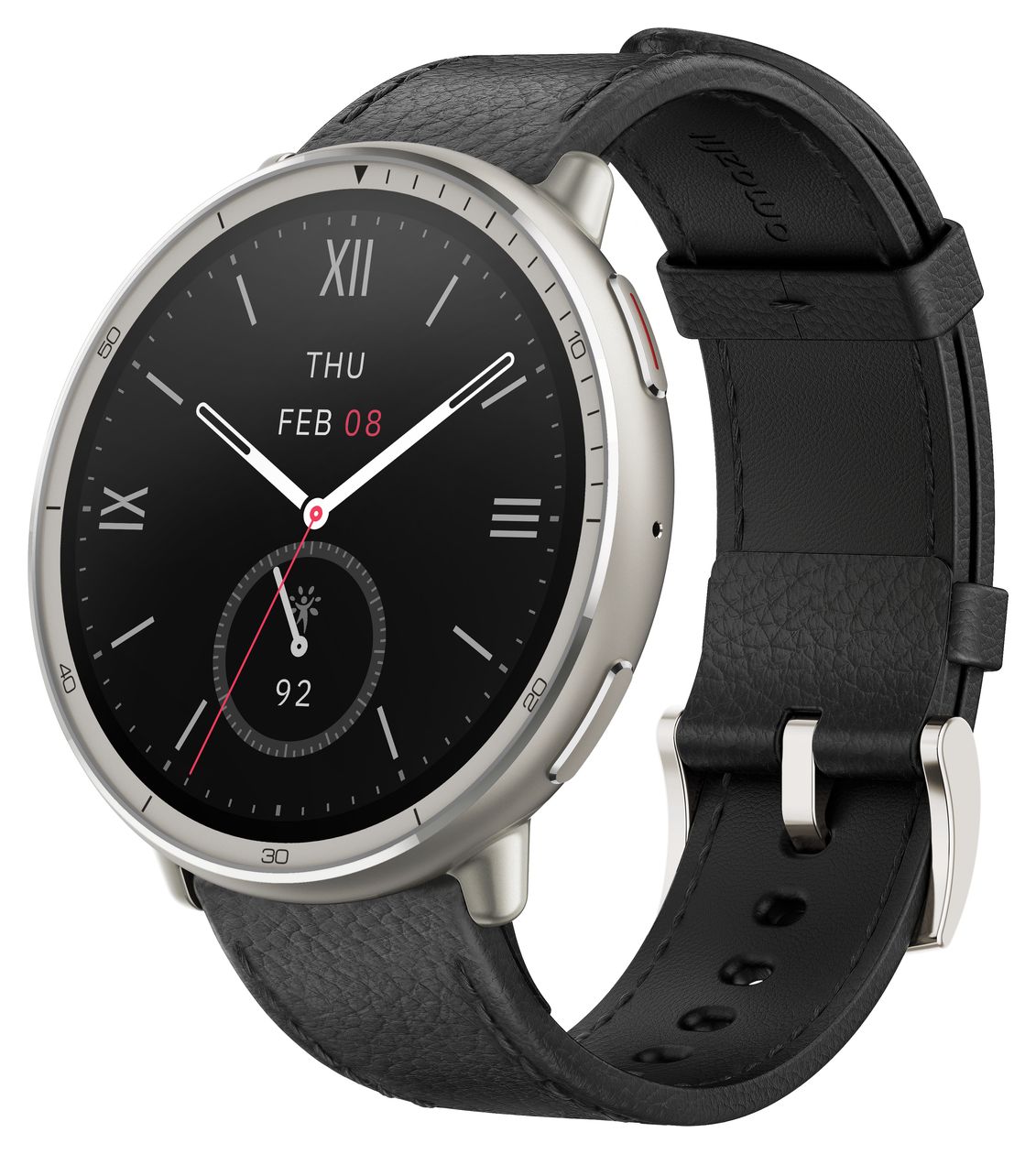 Active 2 Premium Digital Smartwatch Rund 456 h 353 ppi  (Silber) 