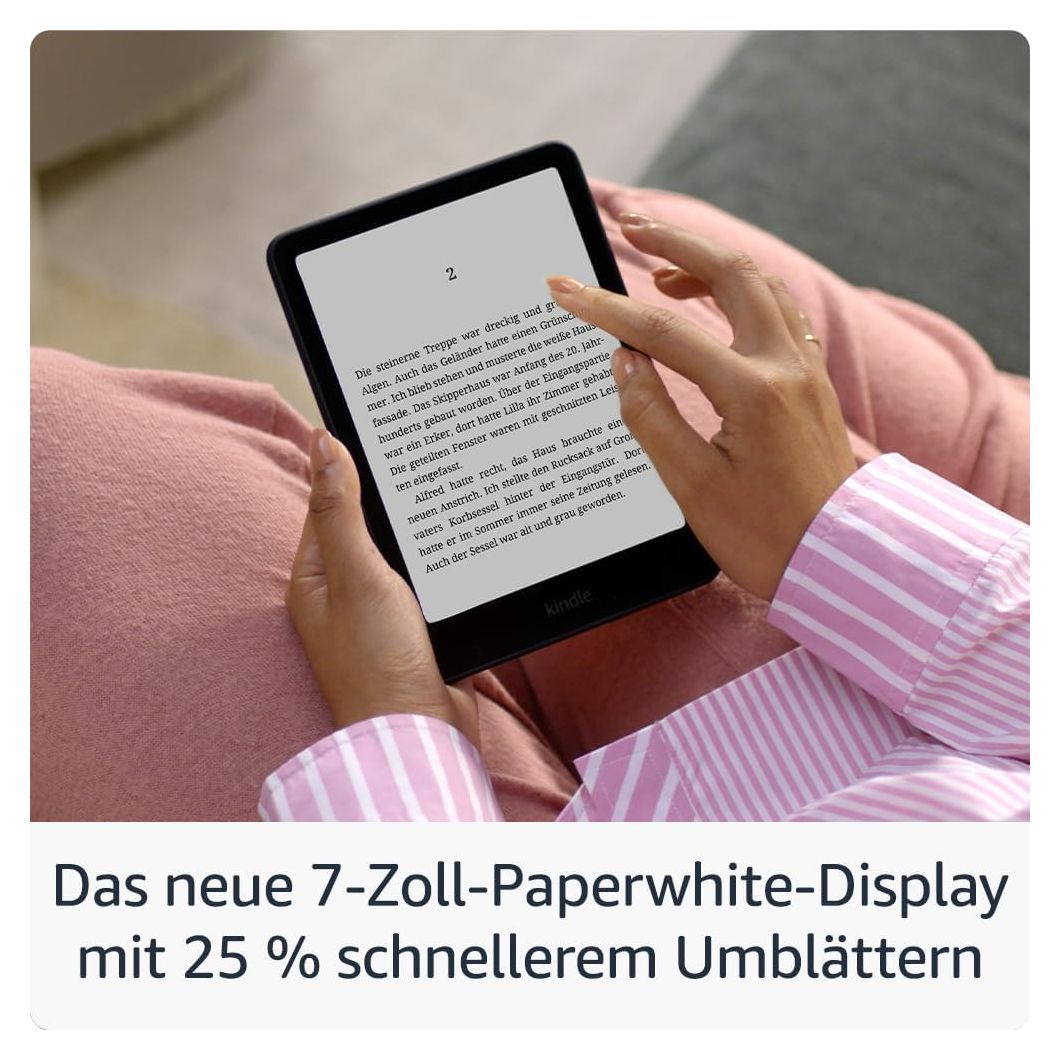 Kindle Paperwhite (2024) E-Reader 17,8 cm (7 Zoll) 16 GB  (Grün) 