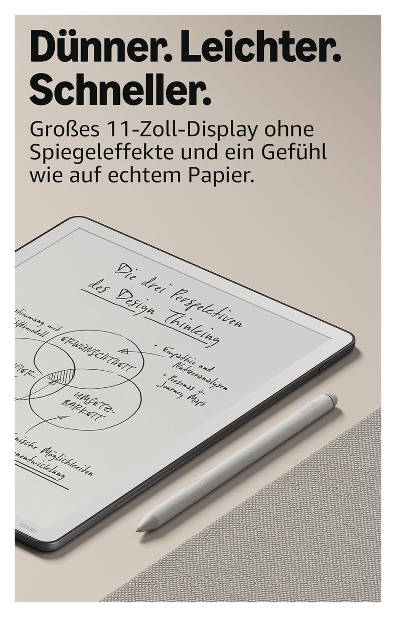 Kindle Scribe E-Reader 27,9 cm (11 Zoll) 32 GB  (Graphit) 