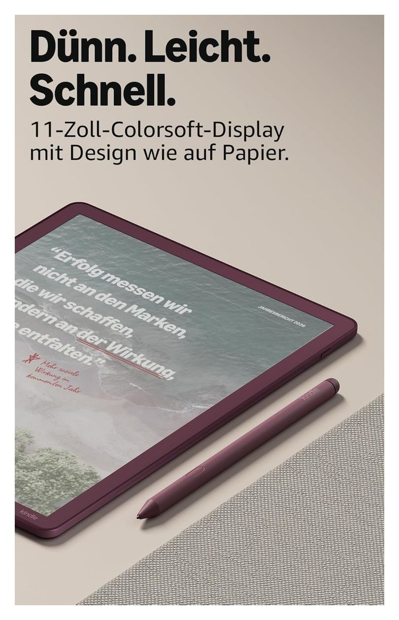 Kindle Scribe Colorsoft E-Reader 27,9 cm (11 Zoll) 64 GB  (Graphit) 