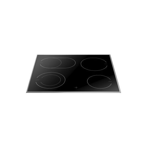 EC742100E herdgebundenes 60 cm Glaskeramik Kochfeld/Herdplatte 4 Zone(n) 