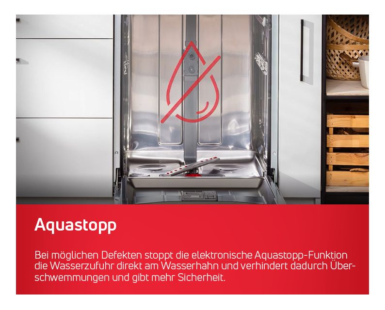 EGSP576910E 60 cm Geschirrspüler teilintegriert (ohne Front) Leise 14 Maßgedecke aquaStop Funktion 