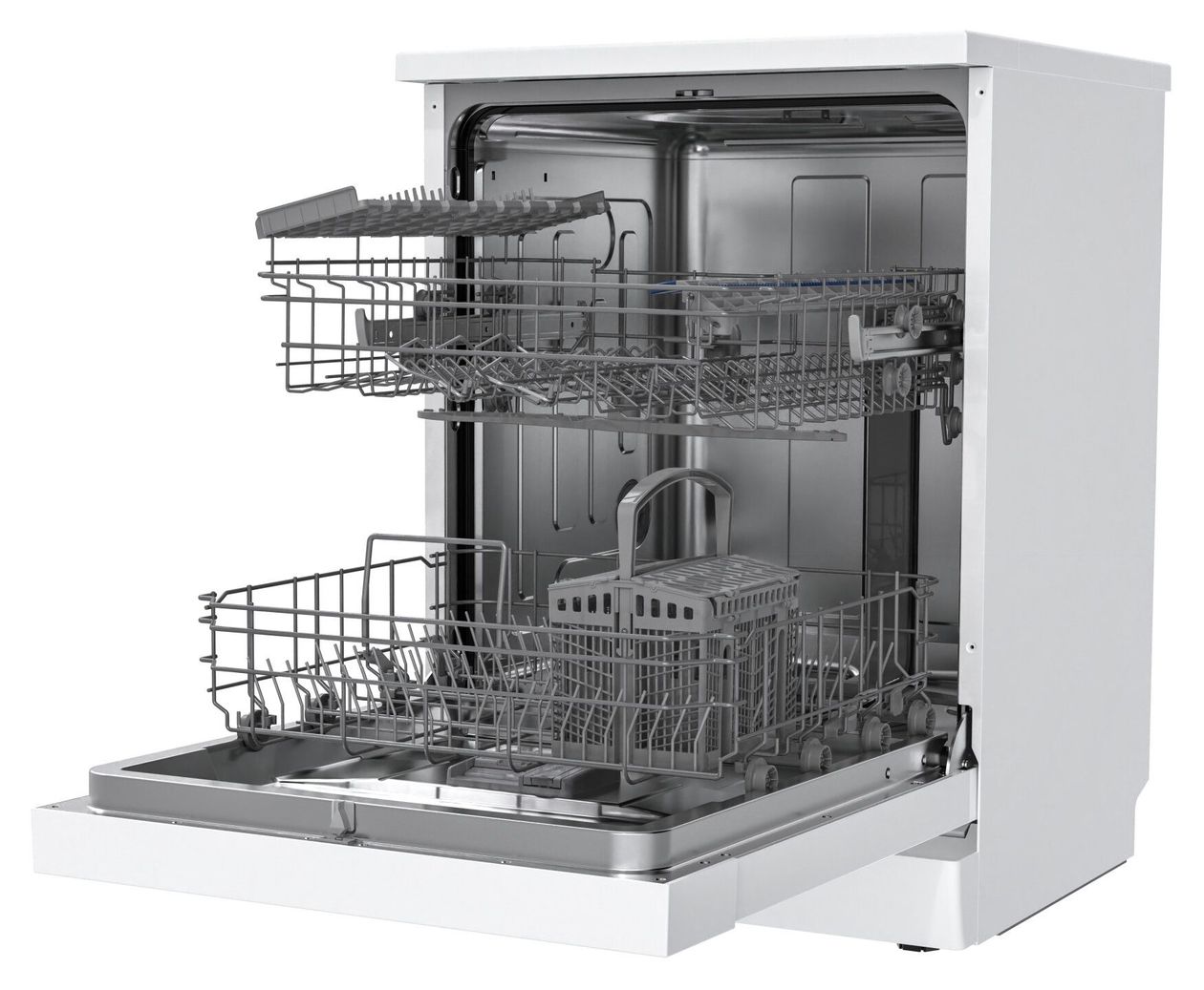 GSP543912W 60 cm Geschirrspüler freistehend Leise 14 Maßgedecke 