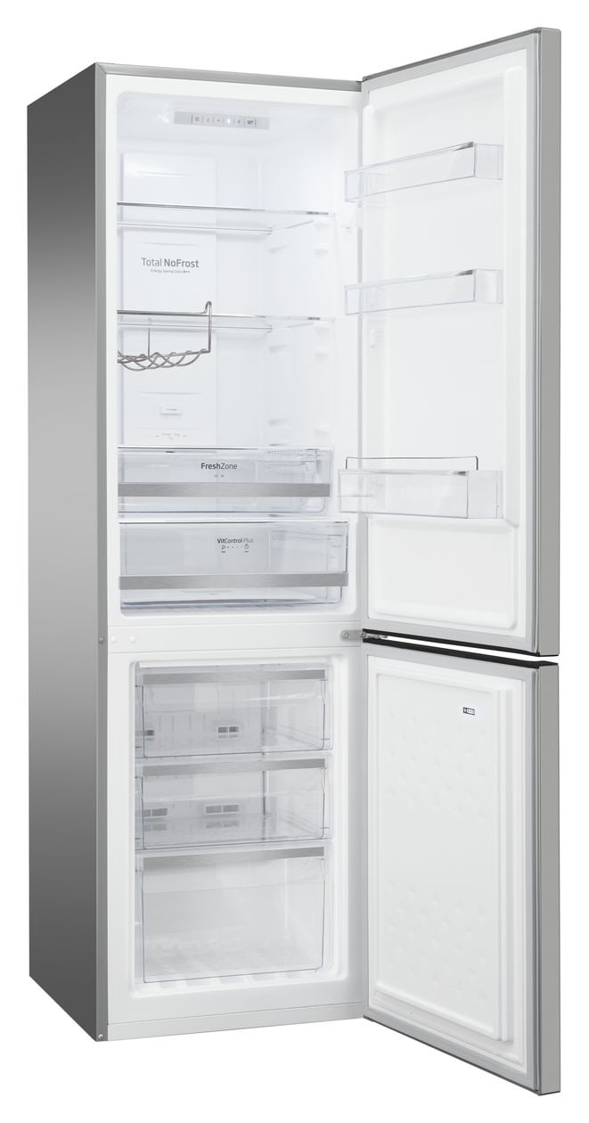 KGC15494E 180 l / 70 l Kühl-Gefrierkombi freistehend NoFrost 219 kWh Jahr  (Edelstahl) 