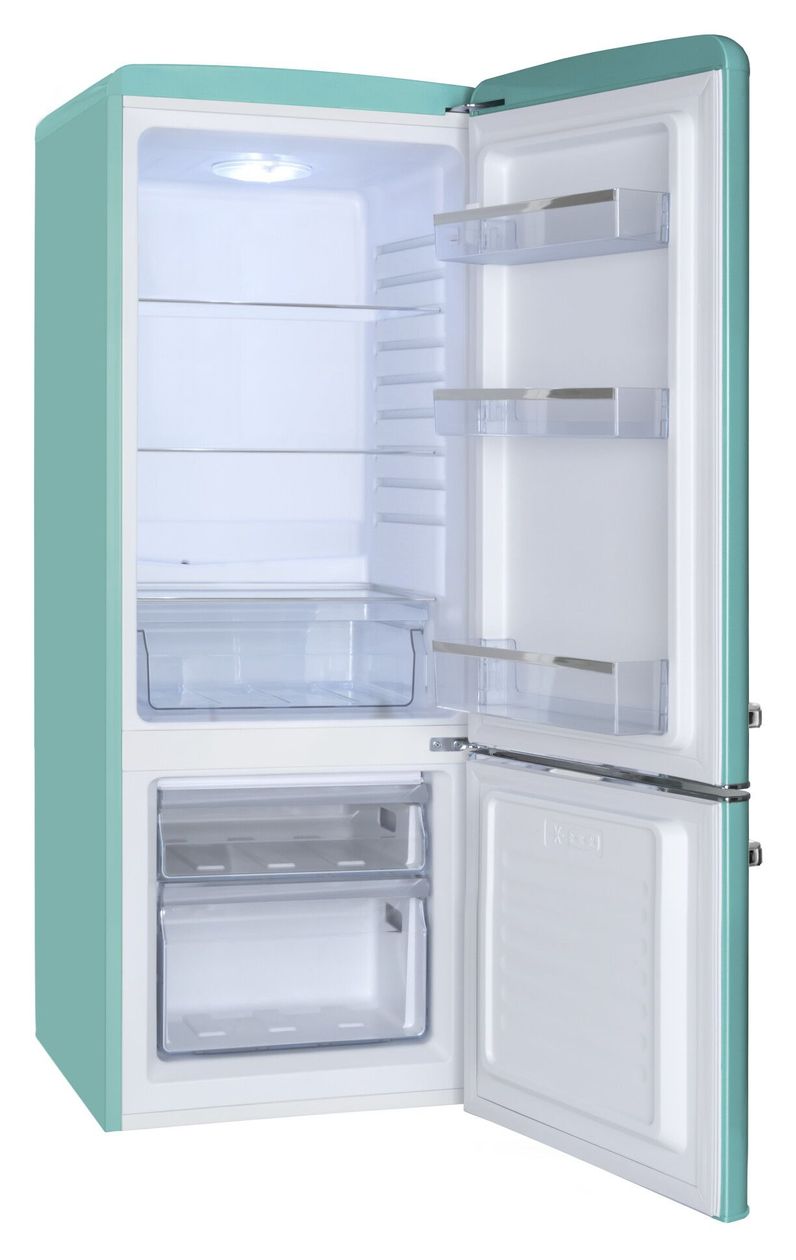 KGCR384150T 147 l / 44 l Kühl-Gefrierkombi freistehend NoFrost 181 kWh Jahr  (Blau) 