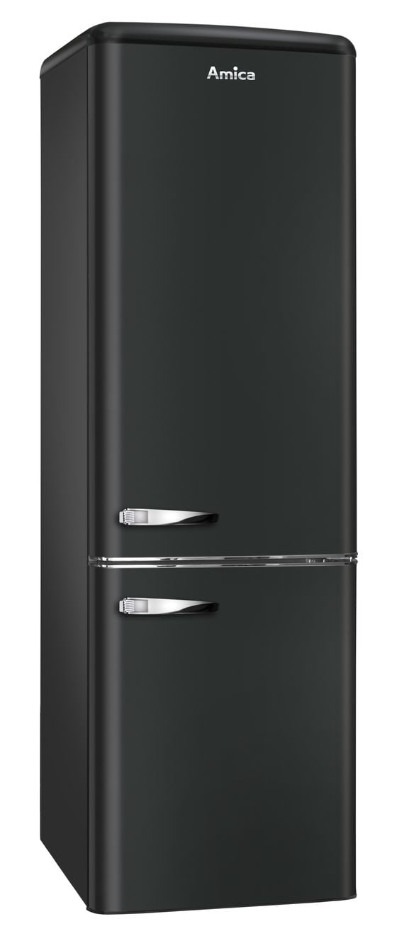 KGCR387100MS 181 l / 63 l Kühl-Gefrierkombi freistehend 202 kWh Jahr  (Schwarz) 