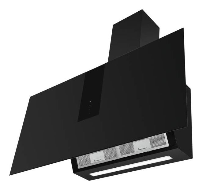 KHF666600S Abluft/Umluft Dunstabzugshaube/Esse Wand 60 cm (Schwarz) 