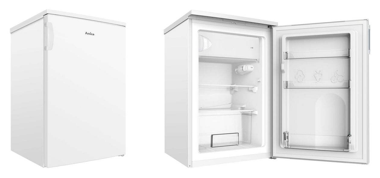 KS361300W 107 l / 94 l Tischkühlschrank EEK: C 87 kWh Jahr  (Weiß) 