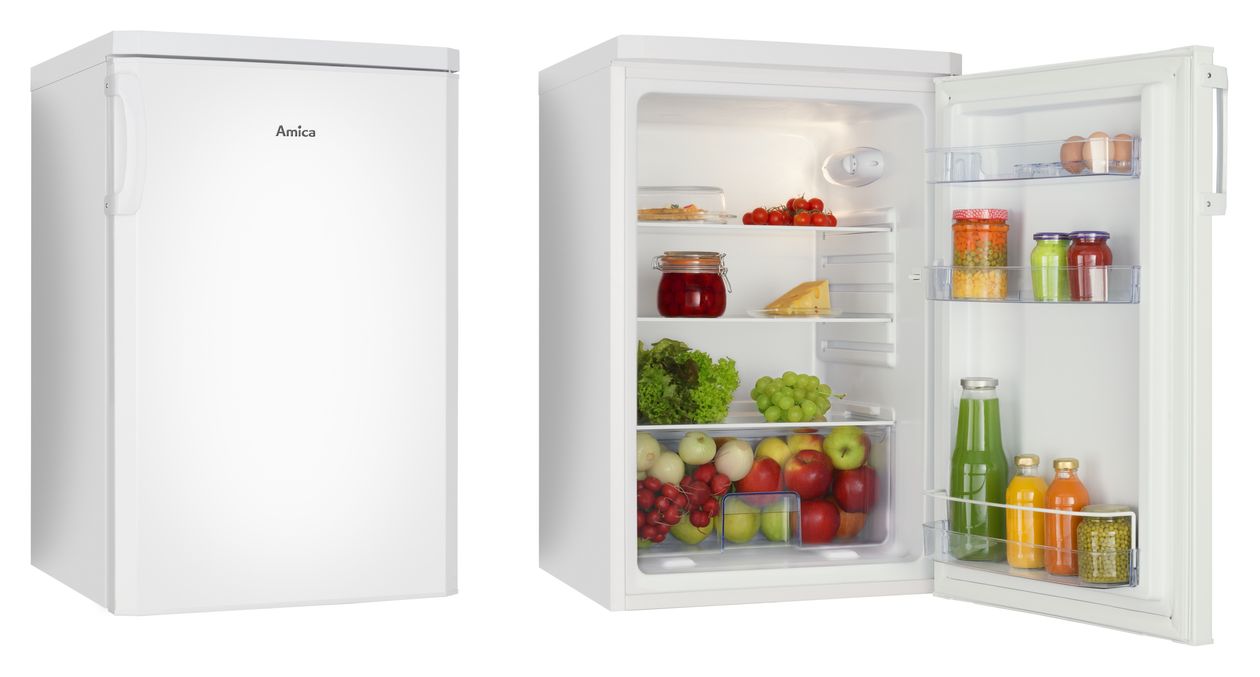 VKS351112W 120 l / 120 l Tischkühlschrank EEK: D 71 kWh Jahr  (Weiß) 