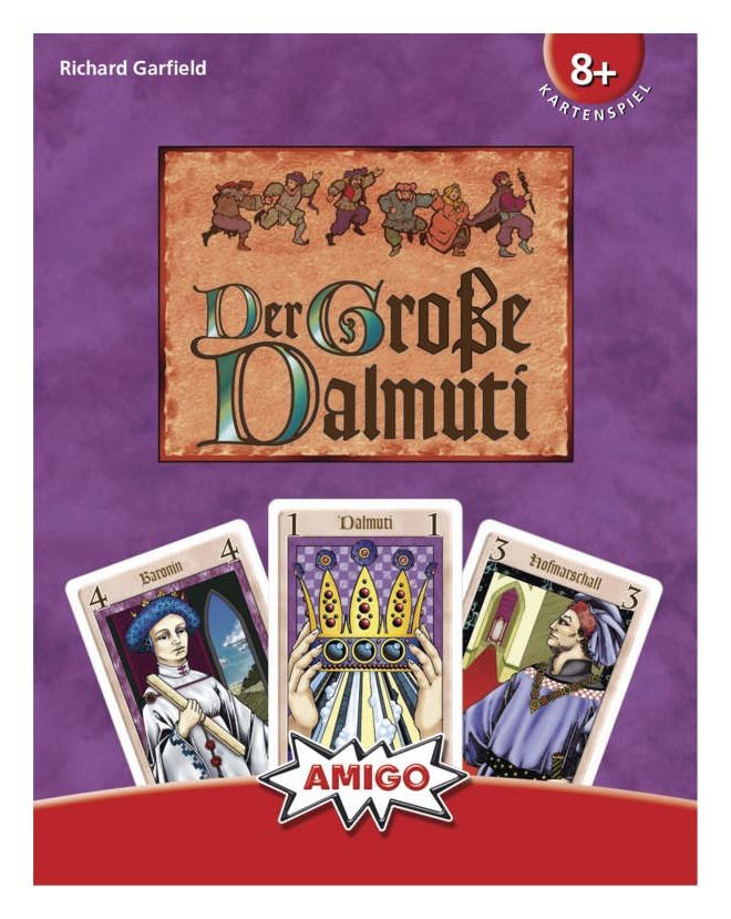 06920 Der Große Dalmuti Kartenspiel bis zu 8 Spielern ab 8 Jahr(e) 